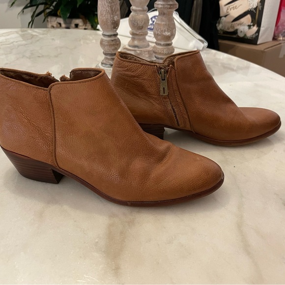 Sam Edelman Tan Betty Booties - Picture 2 of 7
